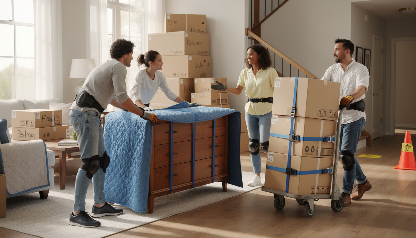 découvrez les équipements indispensables et les bonnes pratiques pour un déménagement sécurisé, assurant protection de vos biens et tranquillité d'esprit.