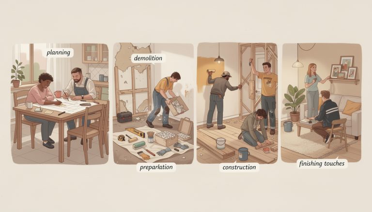 découvrez les étapes clés pour réussir vos travaux de rénovation et transformer votre maison en un espace moderne et confortable grâce à nos conseils pratiques.